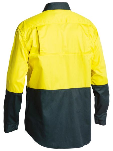 Bisley Hi Vis Cool Lightweight Drill Shirt