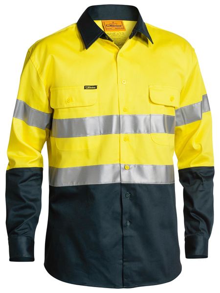 Bisley Taped Hi Vis Drill Shirt