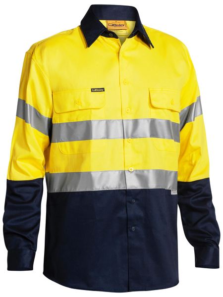 Bisley Taped Hi Vis Drill Shirt