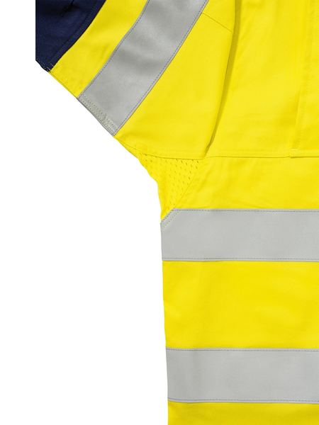 TAPED HI VIS INDUSTRIAL COOL VENTED SHIRT