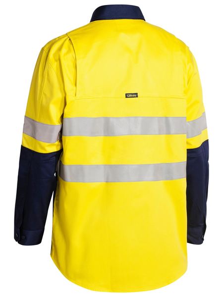 TAPED HI VIS INDUSTRIAL COOL VENTED SHIRT