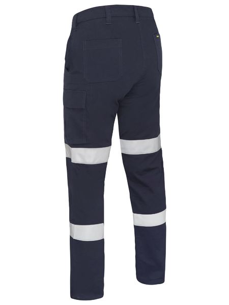 BISLEY WOMAN'S TAPED STRETCH COTTON DRILL CARGO PANTS