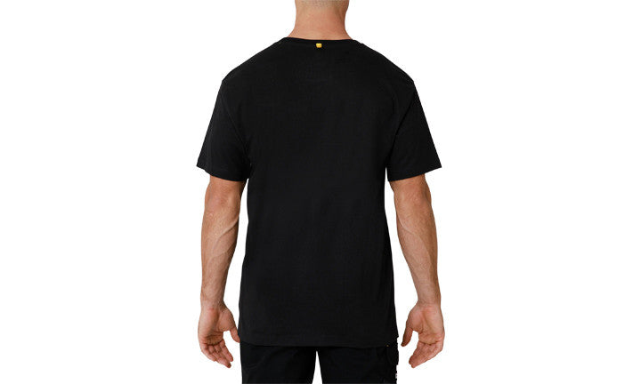 CAT Trademark Logo Tee - Black