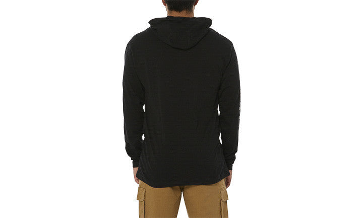 CAT UPF Hooded Banner Long Sleeve Tee