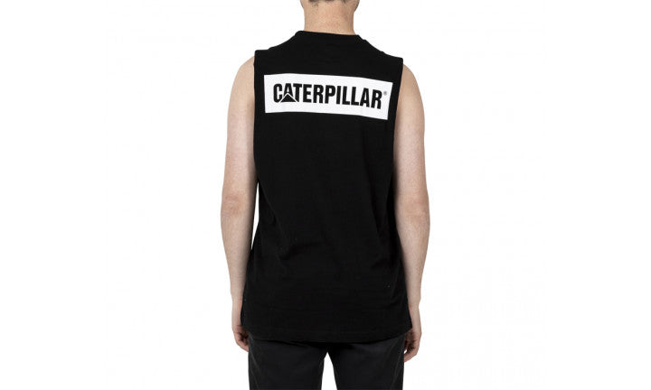 CAT Icon Muscle Tank Black