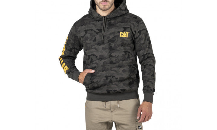 CAT Trademark Banner Hooded Sweat