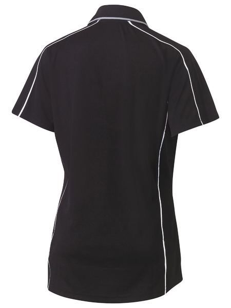 Bisley Women's Cool Mesh Polo With Reflective Piping