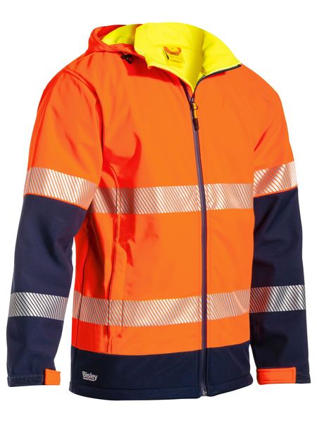 TAPED HI VIS RIPSTOP BONDED FLEECE JACKET