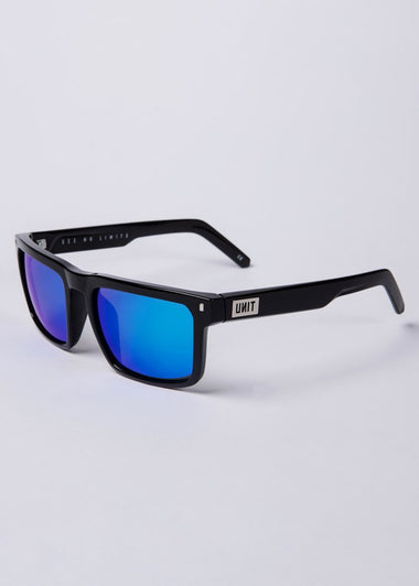 UNIT Primer Sunglasses - Black Blue Polarised