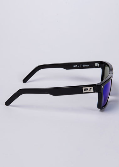 UNIT Primer Sunglasses - Black Blue Polarised