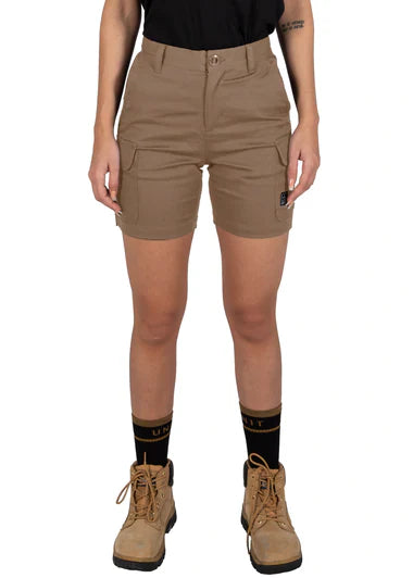 Unit Ladies Staple Cargo Work Shorts