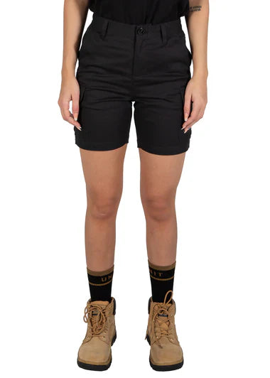 Unit Ladies Staple Cargo Work Shorts