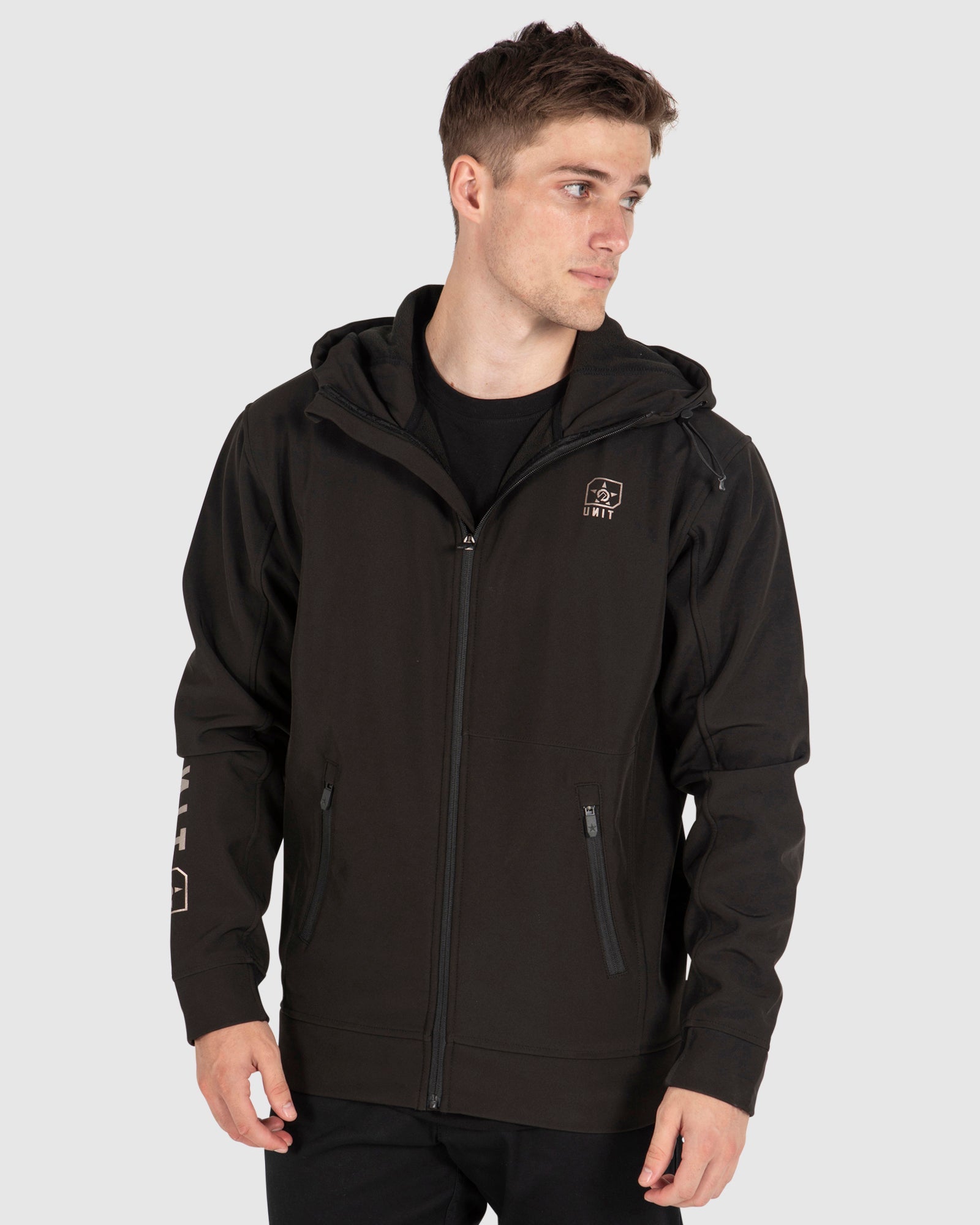 UNIT Decade Hooded Jacket (SOFT SHELL)