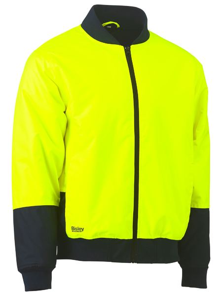 Bisley Two Tone Hi Vis Bomber Jacket