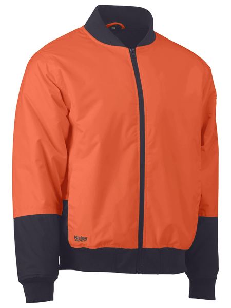 Bisley Two Tone Hi Vis Bomber Jacket