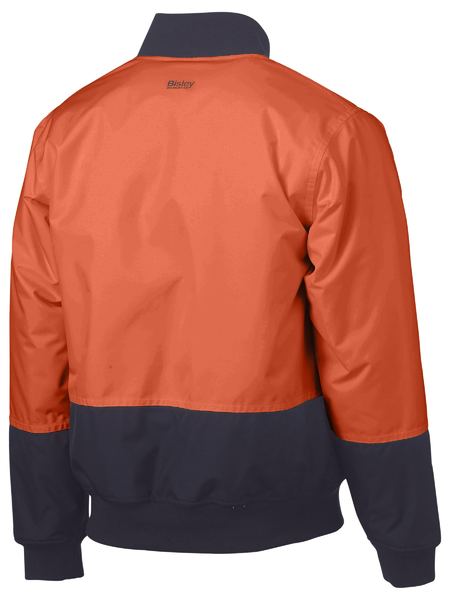 Bisley Two Tone Hi Vis Bomber Jacket