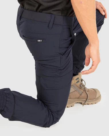 UNIT Mens Demolition Flexlite Cuffed Stretch Cargo Pants