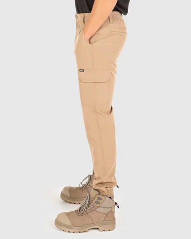 UNIT Mens Demolition Flexlite Cuffed Stretch Cargo Pants