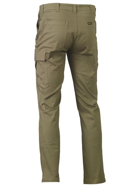 STRETCH COTTON DRILL CARGO PANTS