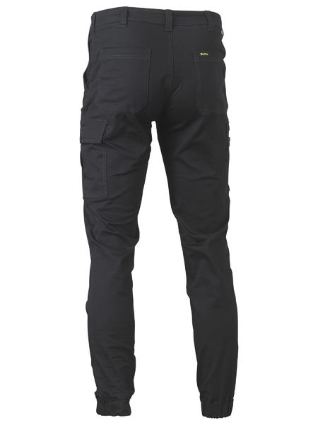 Bisley Stretch Cotton Drill Cargo Cuffed Pants