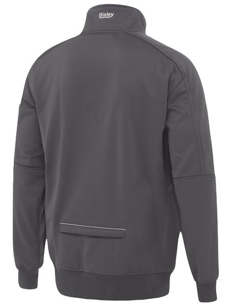 WORK FLEECE 1/4 ZIP PULLOVER WITH SHERPA LINING