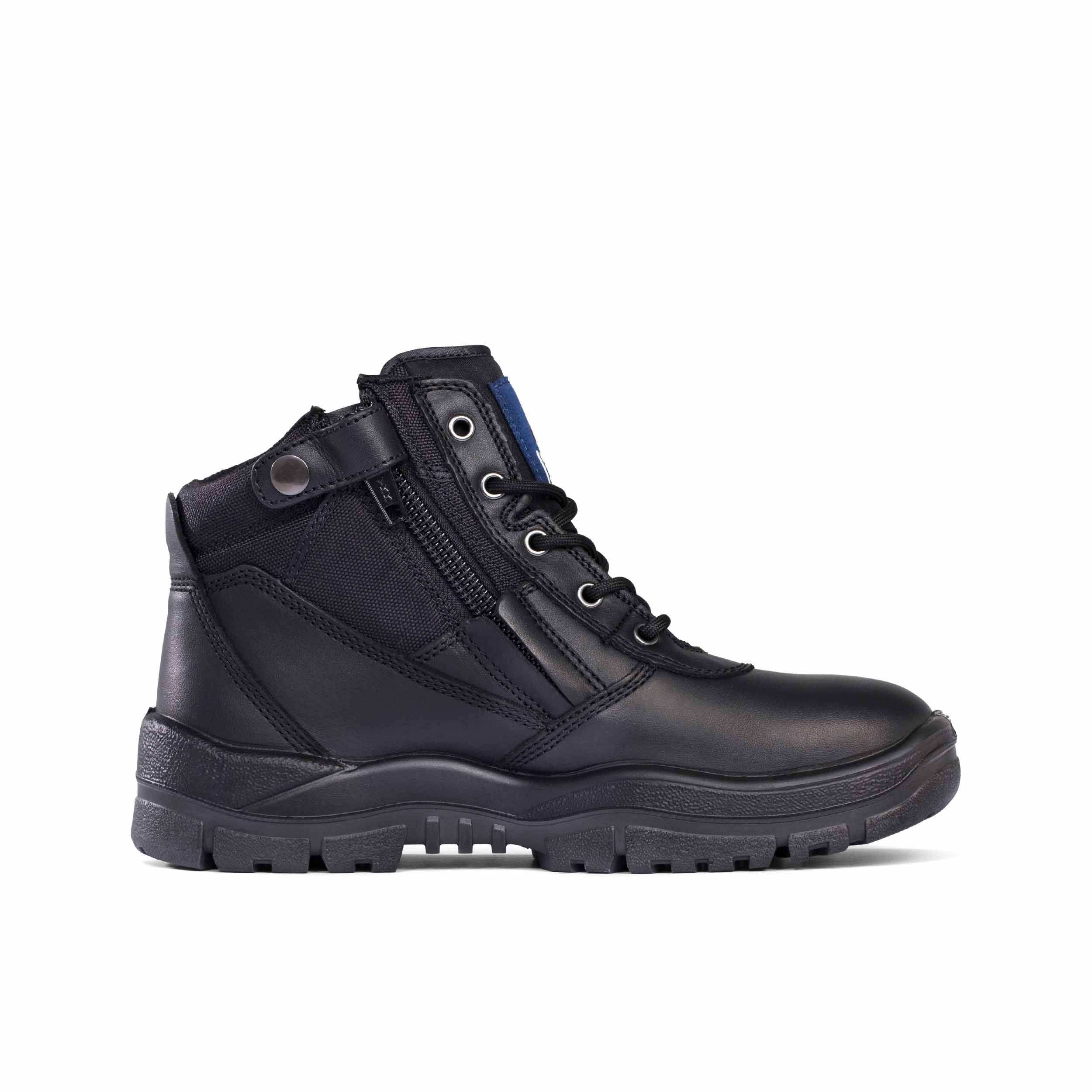 Mongrel Zipsider Boot - BLACK