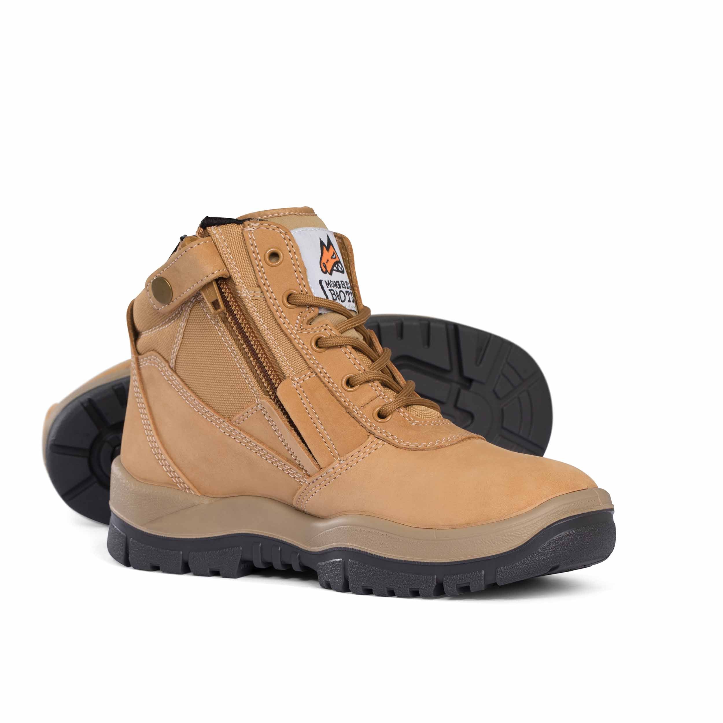 Mongrel Zipsider Boot - WHEAT