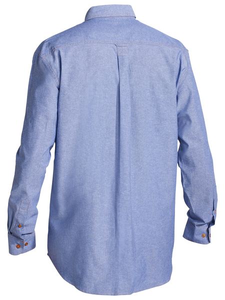 Bisley Men's Chambray Long Sleeve Shirt