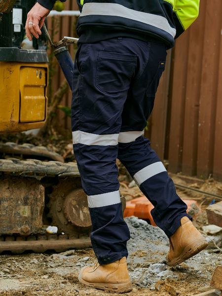 BISLEY TAPED STRETCH COTTON DRILL CARGO PANTS