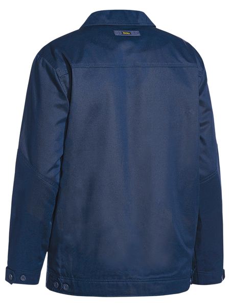 DRILL JACKET WITH LIQUID REPELLENT FINISH