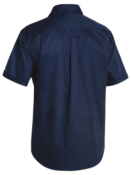 Bisley Closed Front Cotton Drill Shirt