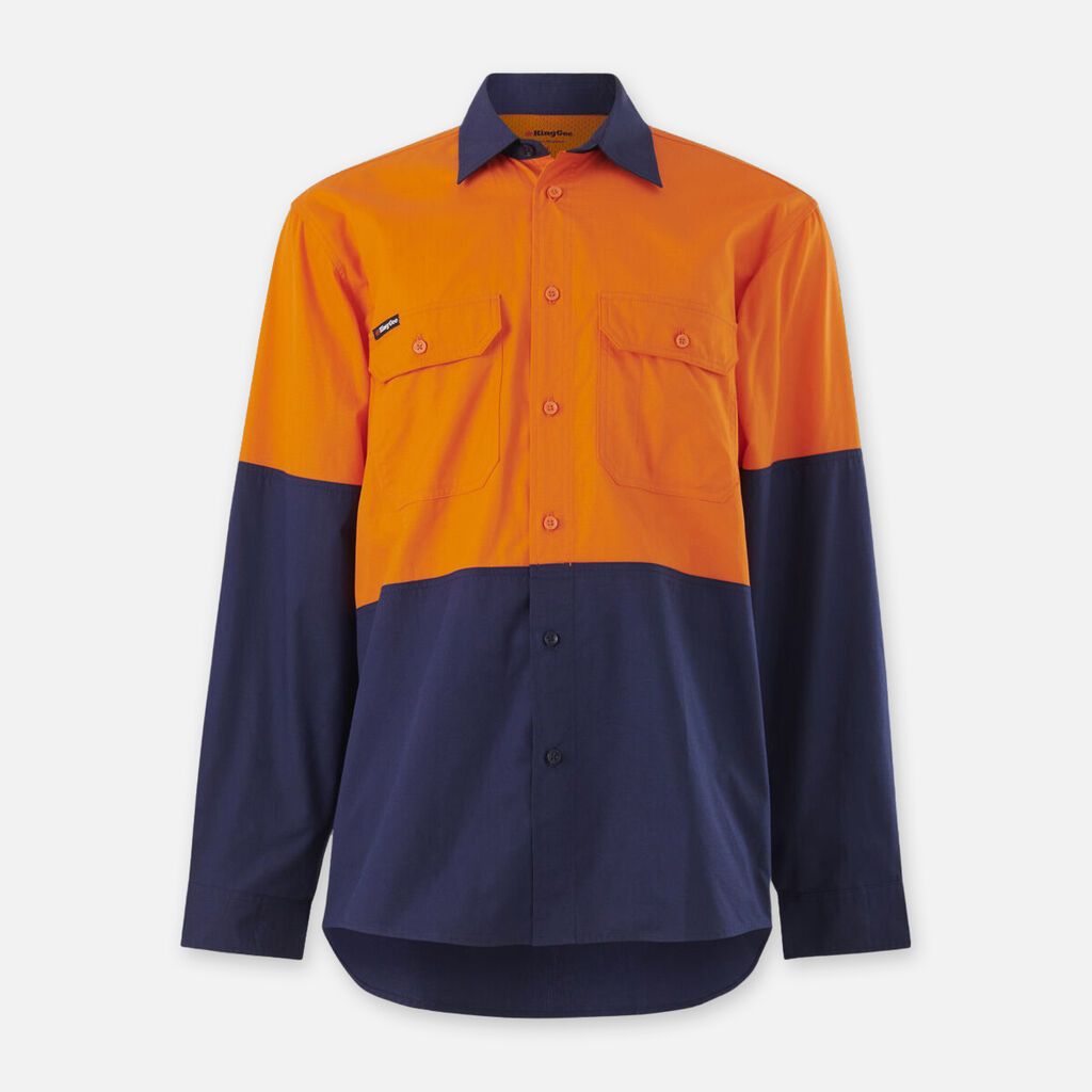 Workcool Vented Spliced Long Sleeve Shirt