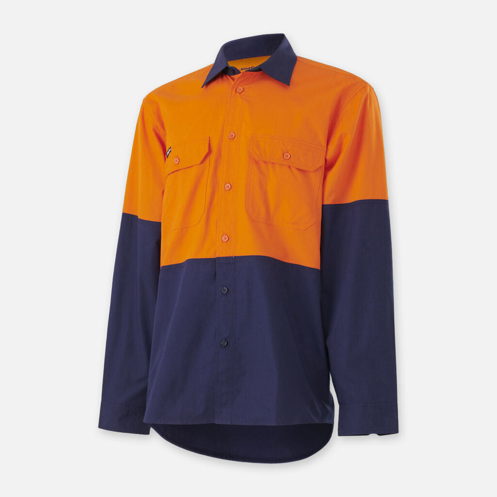 Workcool Vented Spliced Long Sleeve Shirt