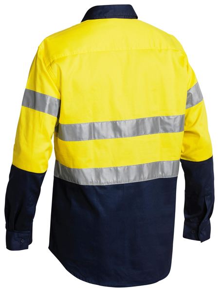 TAPED HI VIS CLOSED FRONT DRILL SHIRT