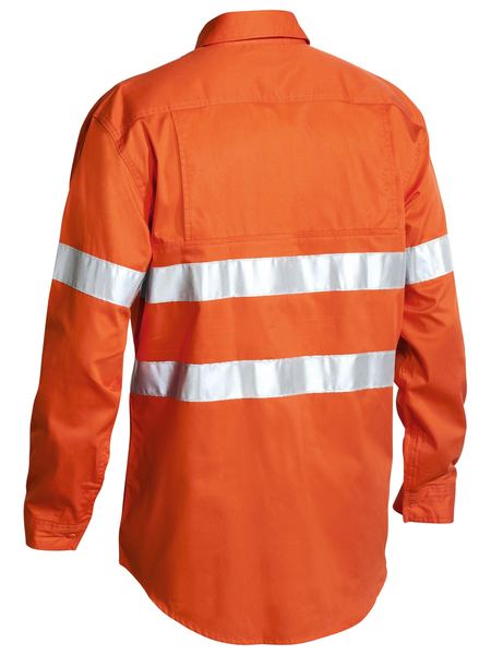 TAPED HI VIS COOL LIGHTWEIGHT DRILL SHIRT