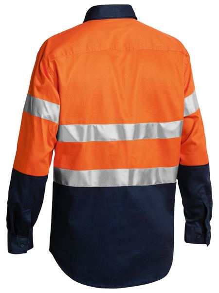 TAPED HI VIS CLOSED FRONT DRILL SHIRT