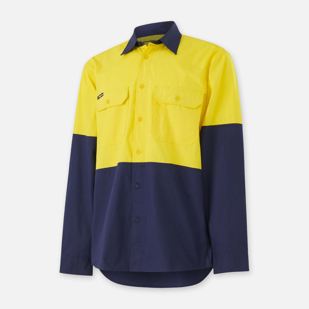 Workcool Vented Spliced Long Sleeve Shirt