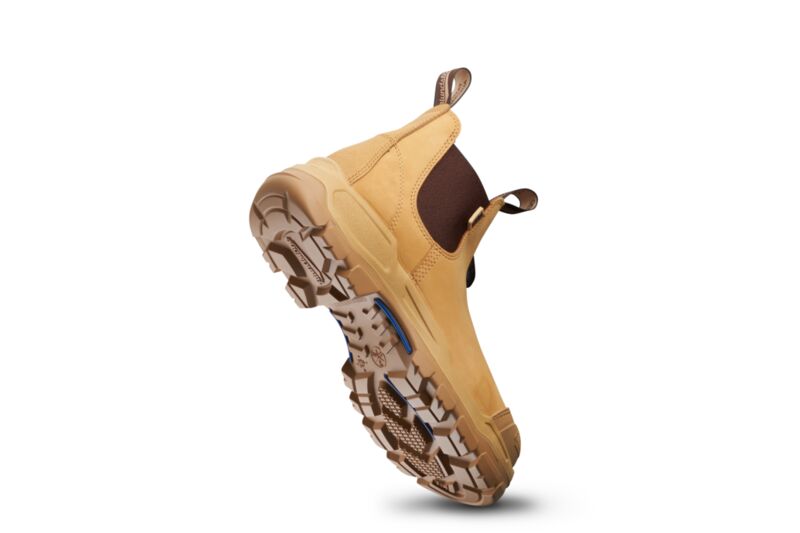 9000 Blundstone RotoFlex Steel Elastic Side Safety Boot Wheat