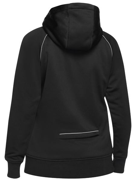 Bisley Women's Fleece Zip Front Hoodie With Sherpa Lining