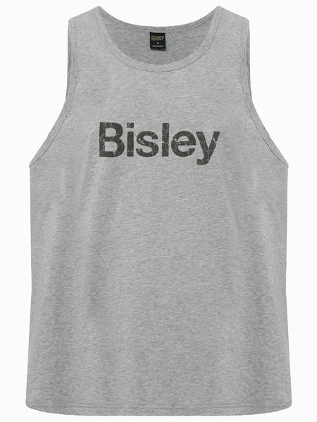 Bisley Men's Cotton Logo Singlet