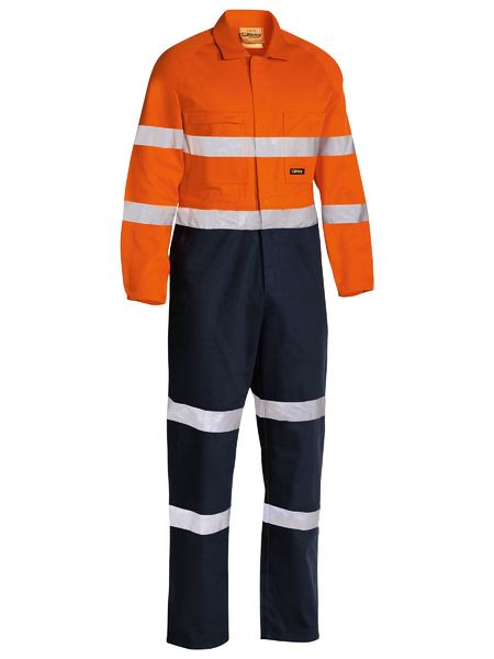 Bisley Taped Hi Vis Drill Coverall