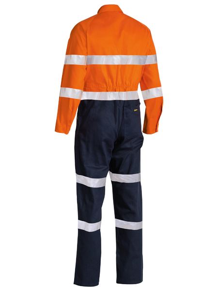 Bisley Taped Hi Vis Drill Coverall