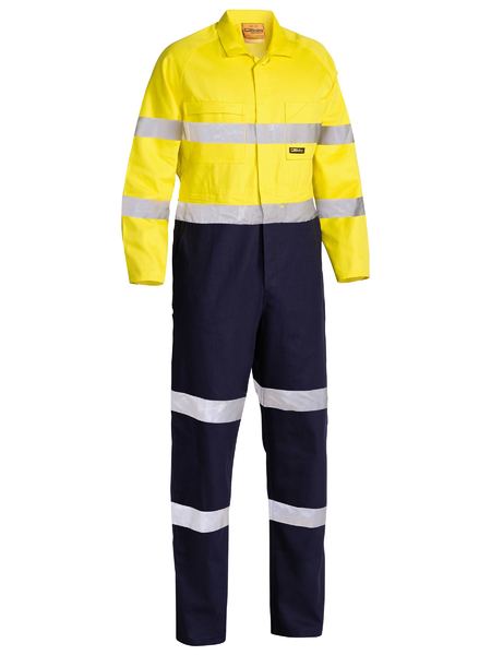 Bisley Taped Hi Vis Drill Coverall