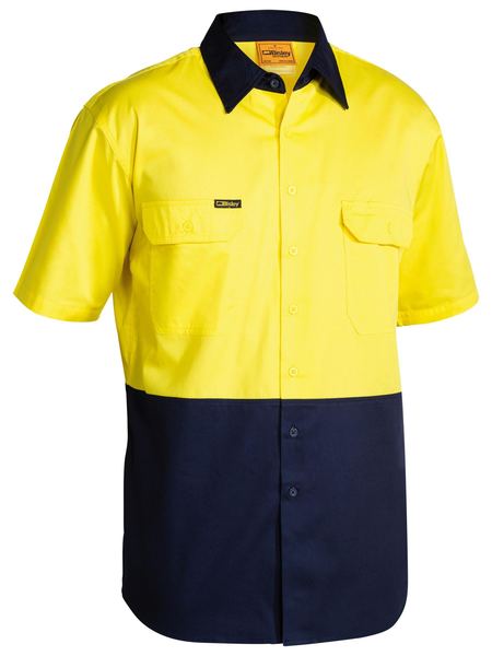 Bisley Hi Vis Cool Lightweight Drill Shirt