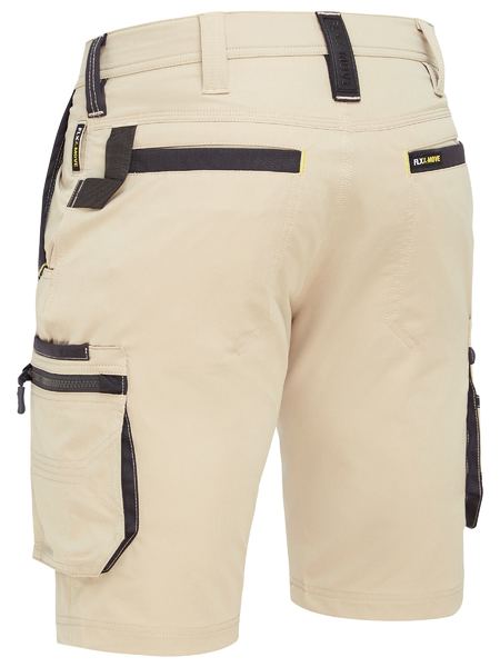 Bisley Flx & Move 4-way Stretch Zip Cargo Short