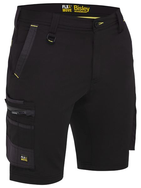 Bisley Flx & Move 4-way Stretch Zip Cargo Short