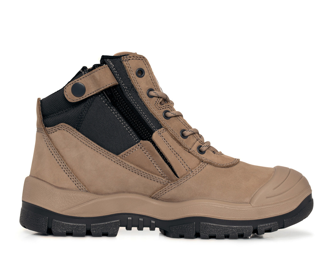 Mongrel Zipsider Boot W/ Scuff Cap 461060