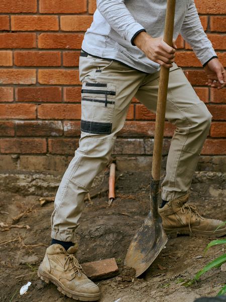 FLX AND MOVE STRETCH CARGO CUFFED PANTS