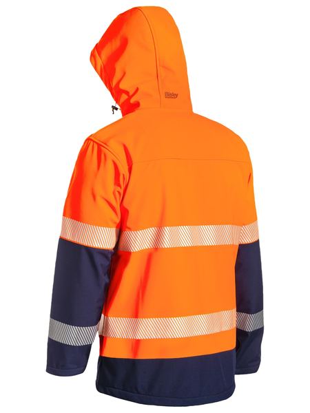 TAPED HI VIS RIPSTOP BONDED FLEECE JACKET