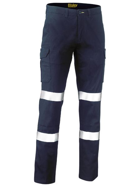 BISLEY TAPED STRETCH COTTON DRILL CARGO PANTS